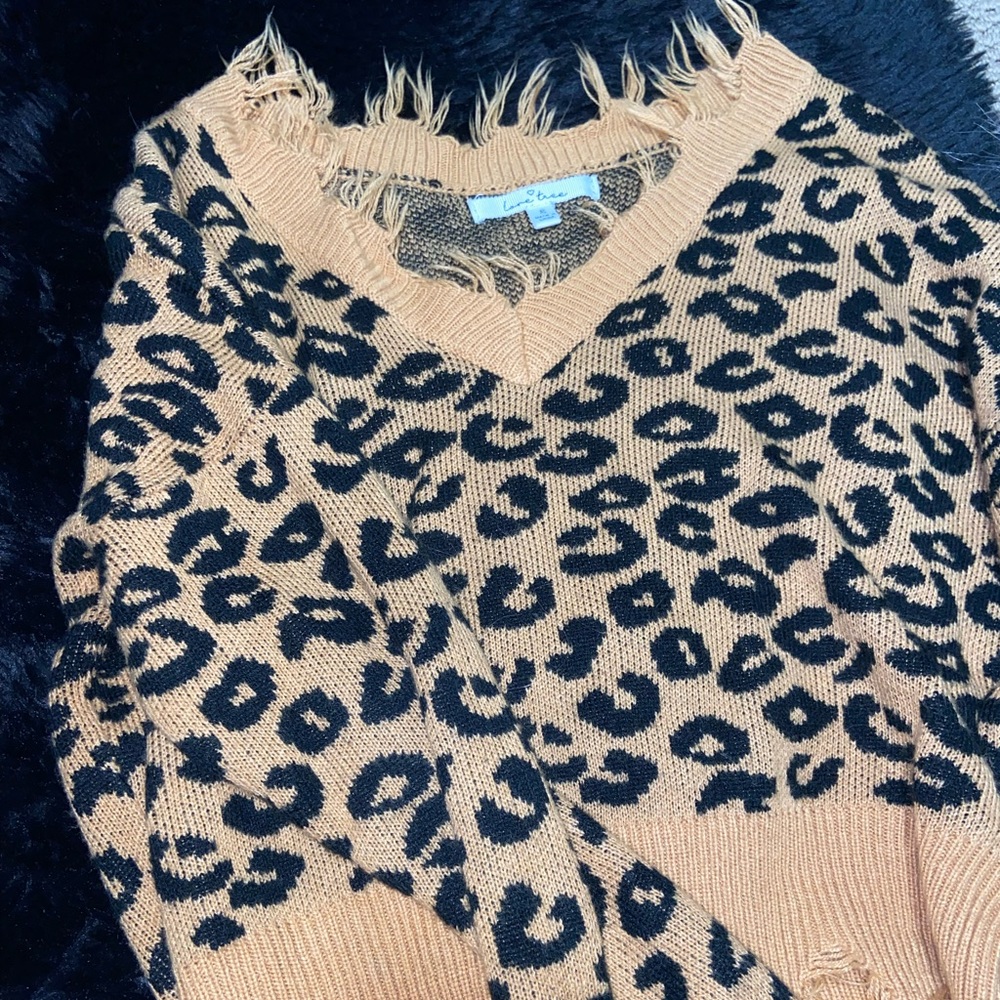 Cheetah Sweater